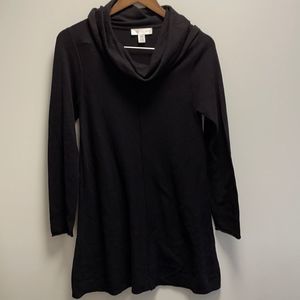 Motherhood Black Turtleneck Tunic Size M